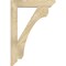 Ekena Millwork Legacy Slat Rough Sawn Bracket, Douglas Fir, 4"W x 26"D x 38"H BKT04X26X38LEC06RDF - alternate 4